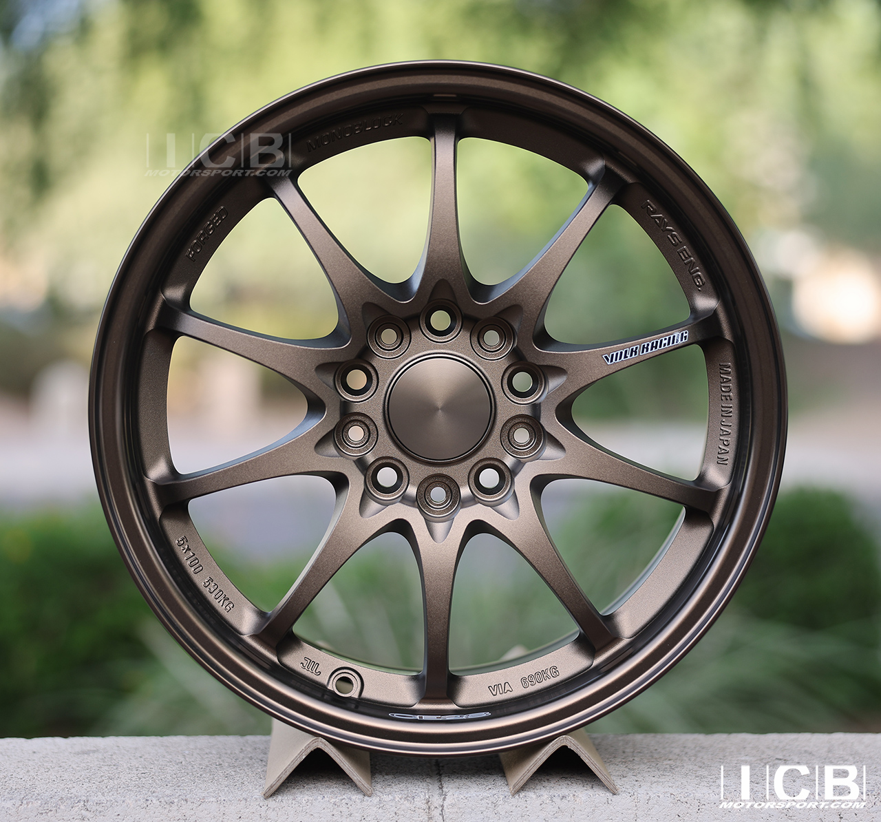 Rays Volk Racing CE28N Wheels 16X7.5 5X114.3 +46 Offset Bronze - Discontinued