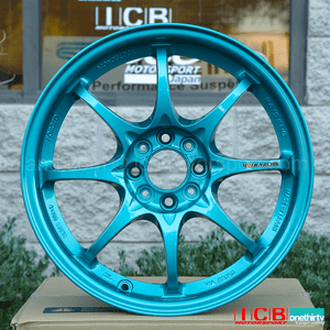 Rays Volk Racing CE28N Wheels 16X8 4X100 +32 Offset Hyper Green