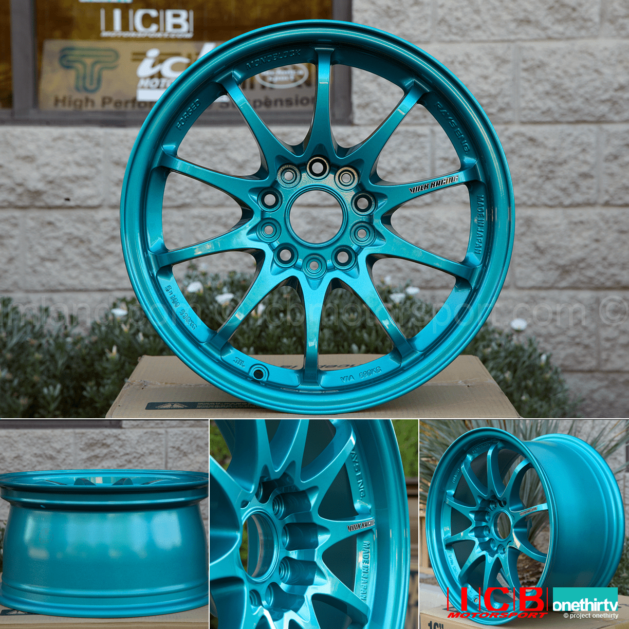 Rays Volk Racing CE28N Wheels 16X8 5X114.3 +28 Offset Concave Hyper Green