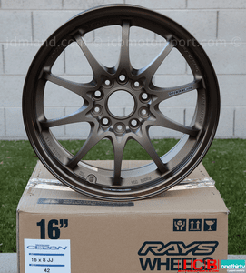 Rays Volk Racing CE28N Wheels 16X8 5X114.3 +42 Offset Various Colors 