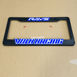 RAYS Volk Racing License Plate Frame