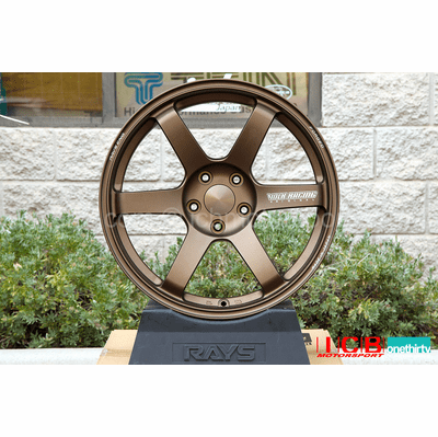Rays Volk Racing TE37 SAGA Wheels 18X9.5 5X114.3 +22 Offset Concave Face-4 Bronze Pre-Order