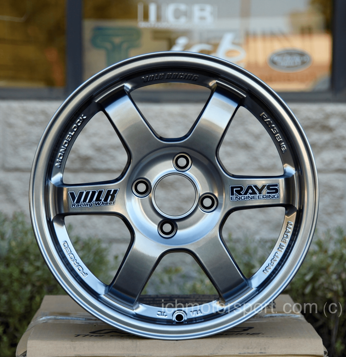 Rays Volk Racing TE37 Wheels 15X7 4X100 +35 Offset Formula Silver