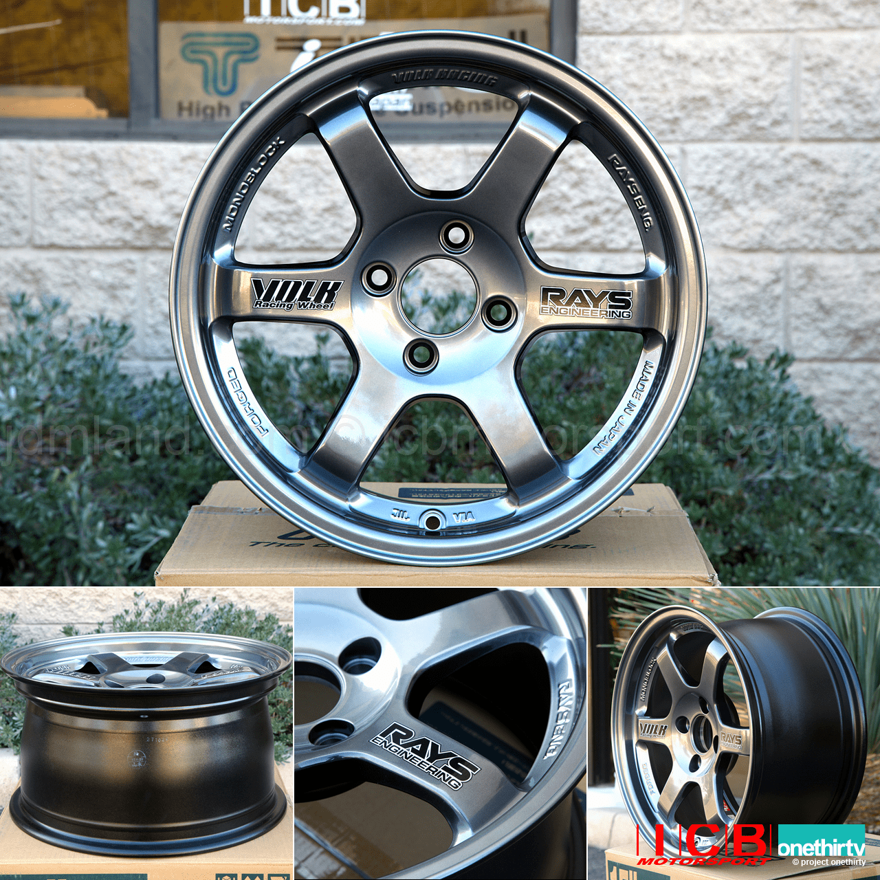 Rays Volk Racing TE37 Wheels 15X8 4X100 +35 Offset Formula Silver