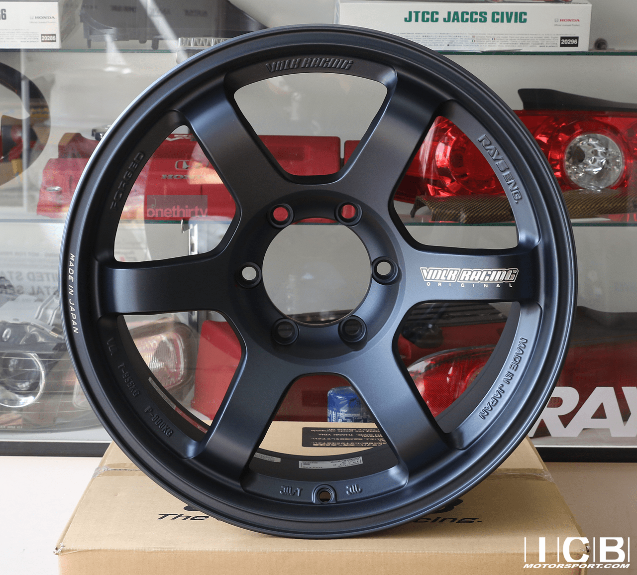 Rays Volk Racing TE37 Wheels 18X9 6X139.7 0 Offset Matte Blue Gunmetal Large P.C.D. Progressive Model (Set of 5 Wheels)