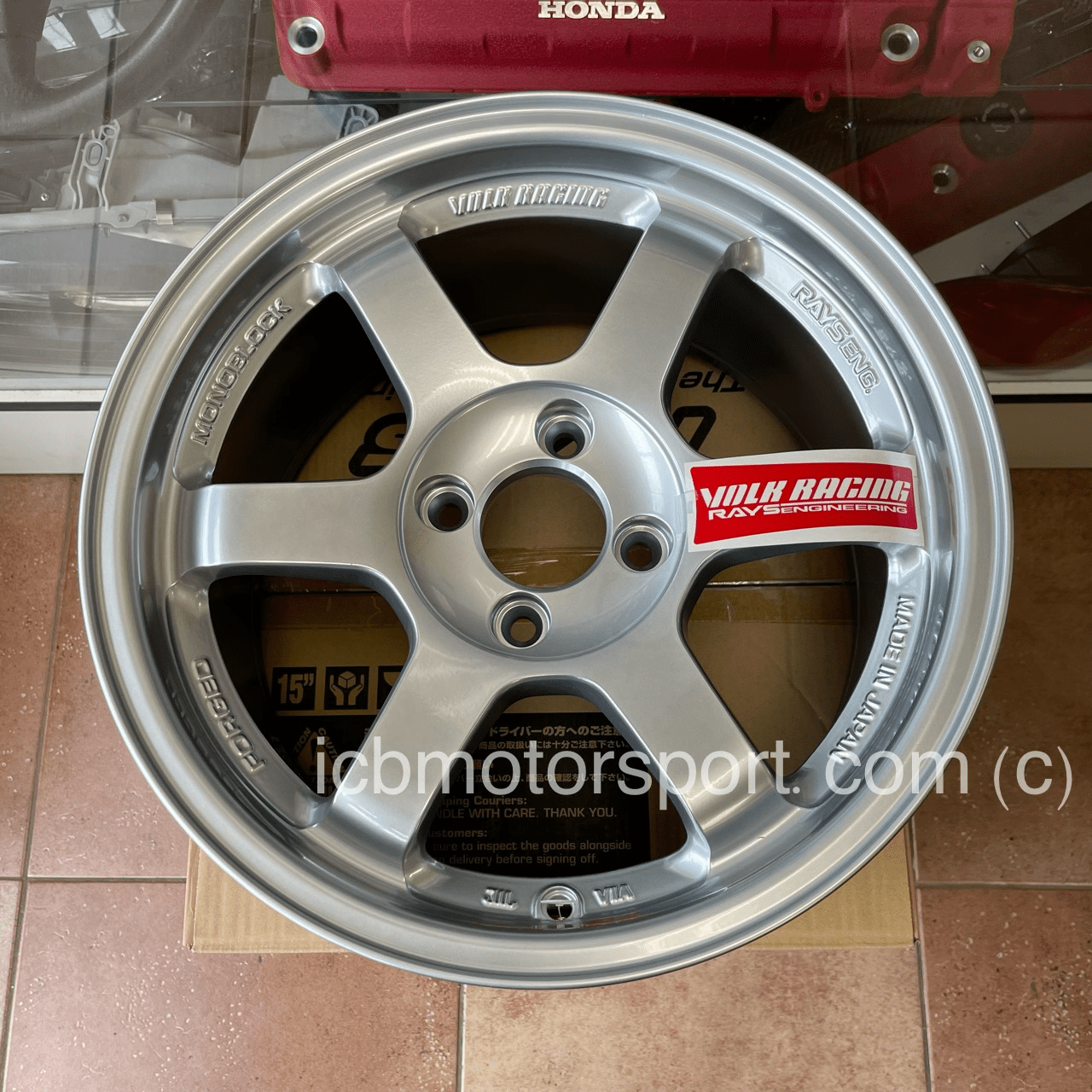Rays Volk Racing TE37SL Limited Edition Super Lap Wheels 15X8 4X100 +35 Offset Mercury Silver