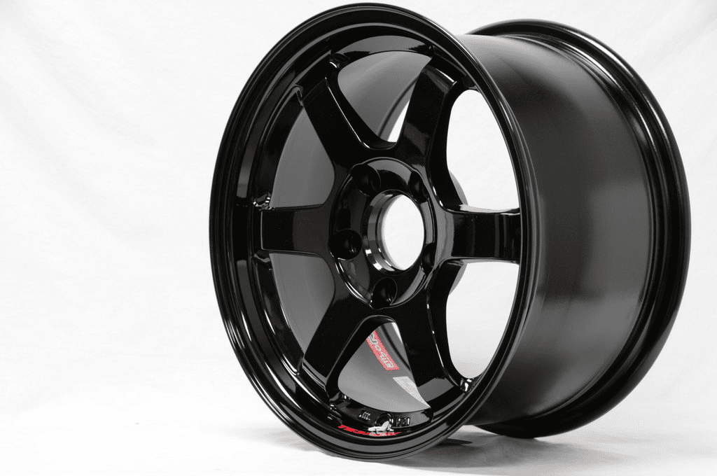 Rays Volk Racing TE37SL Limited Edition Super Lap Wheels 15X8 5X114.3 +32 Offset Gloss Black Free Ship