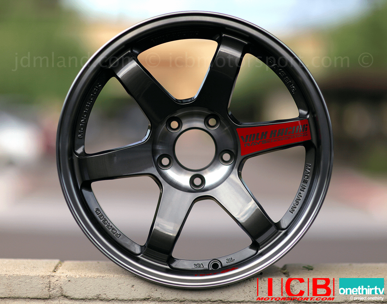 Rays Volk Racing TE37SL Limited Edition Super Lap Wheels 17X9 5X114.3 +22 Offset Pressed Graphite