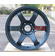 Rays Volk Racing TE37SL Matte Blue Gunmetal Wheels 17X9 5X114.3 +22 Offset Concave Face
