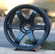 Rays Volk Racing TE37SL Tribute Edition Matte Blue Gunmetal / Mag Blue Wheels 18X9.5 5X114.3 +22 Offset GTR Concave Face