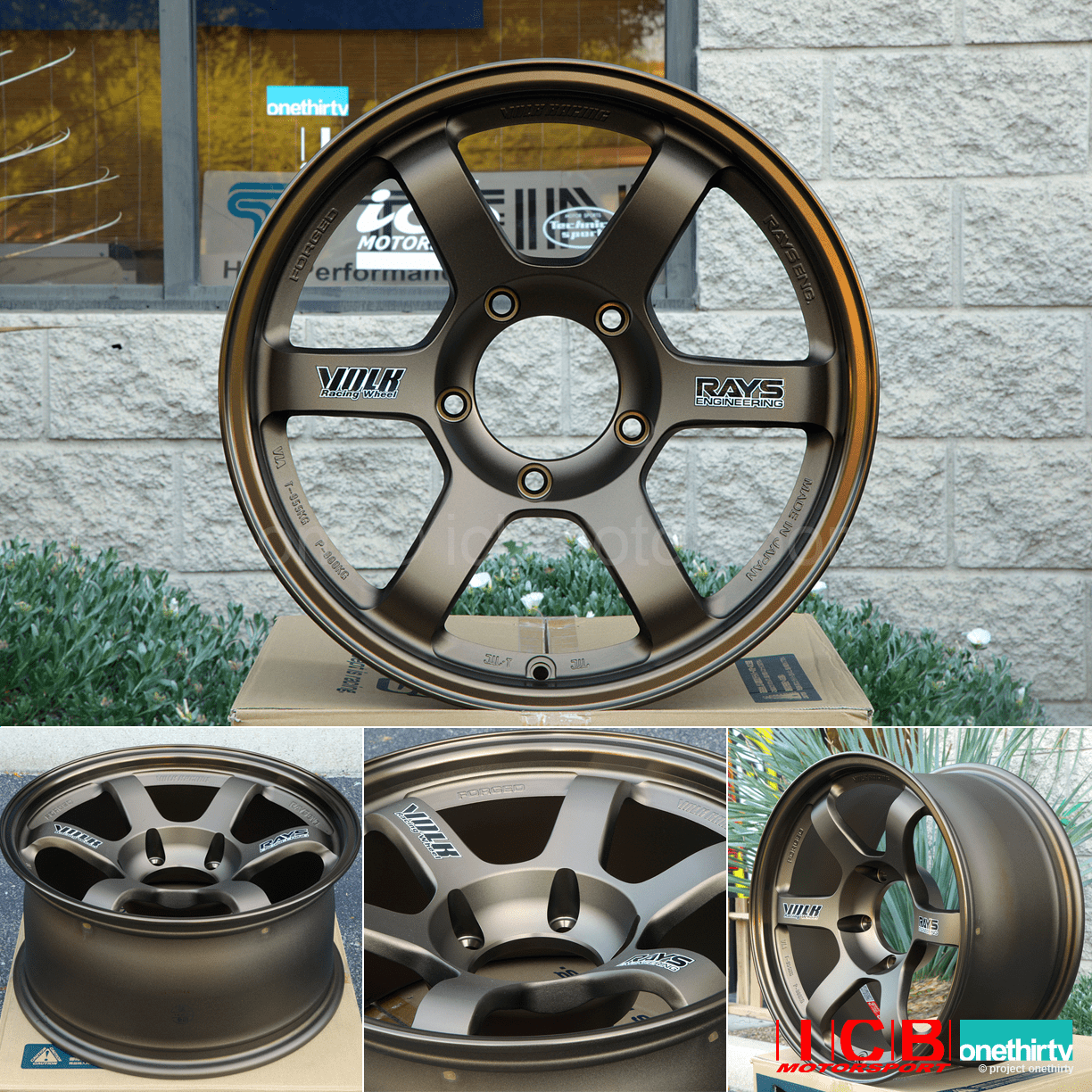 Rays Volk Racing TE37X OG Wheels 18X9 5X150 0 Offset Bronze Large P.C.D. Sold