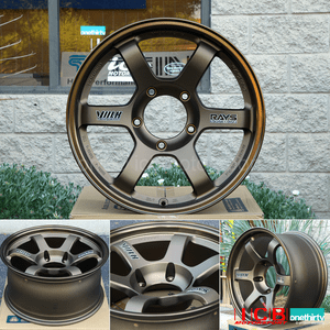 Rays Volk Racing TE37X OG Wheels 18X9 5X150 0 Offset Bronze Large P.C.D. Sold