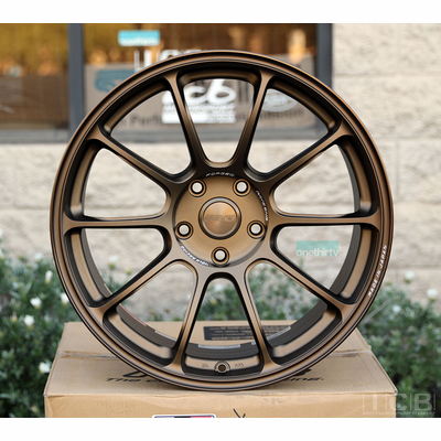 Rays Volk Racing ZE40 M Spec Wheels 5X120 19X9.5 +22 Offset & 19X10.5 +35 Face 3 Concave Face Bronze BMW M3 F80 / M4 F82