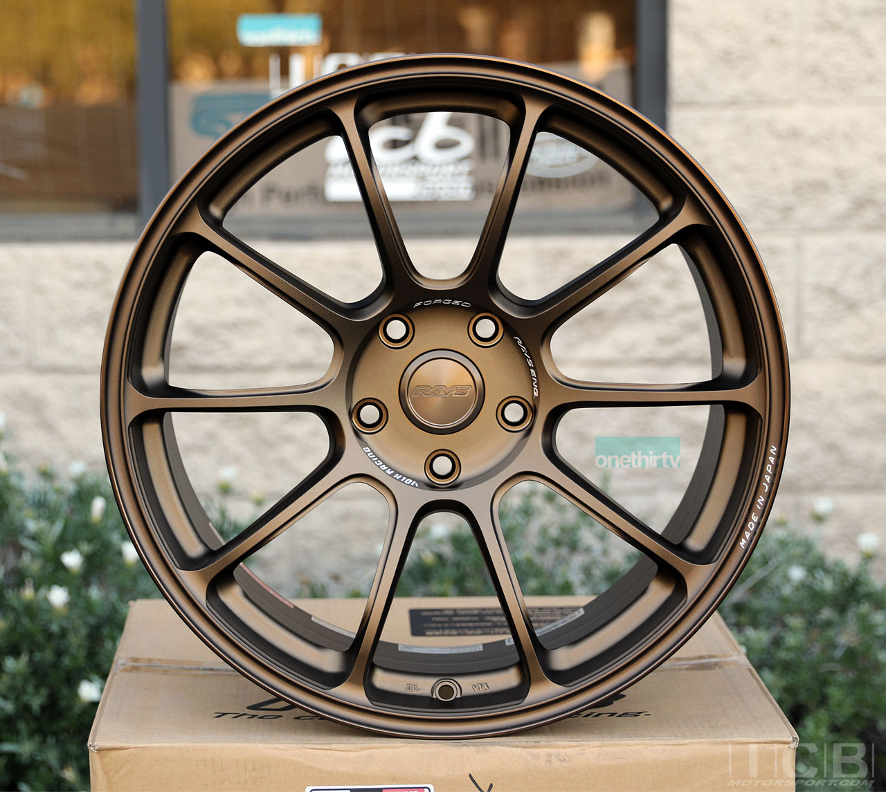 Rays Volk Racing ZE40 M Spec Wheels 5X120 19X9.5 +22 Offset & 19X10.5 +35 Face 3 Concave Face Bronze BMW M3 F80 / M4 F82