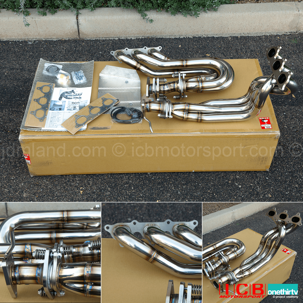 Saclam Exhaust Manifold / Header Kit for NSX (NA1) - Pre-Order