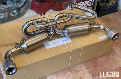 SACLAM HONDA/ACURA NSX NA1 1990-1994 / NA1/NA2 1995-1999 SILENCER KIT Spec.D Titanium & SUS304