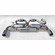 SACLAM HONDA/ACURA NA1 NSX 1990-1994 SILENCER KIT Spec.A2  Pre-Order