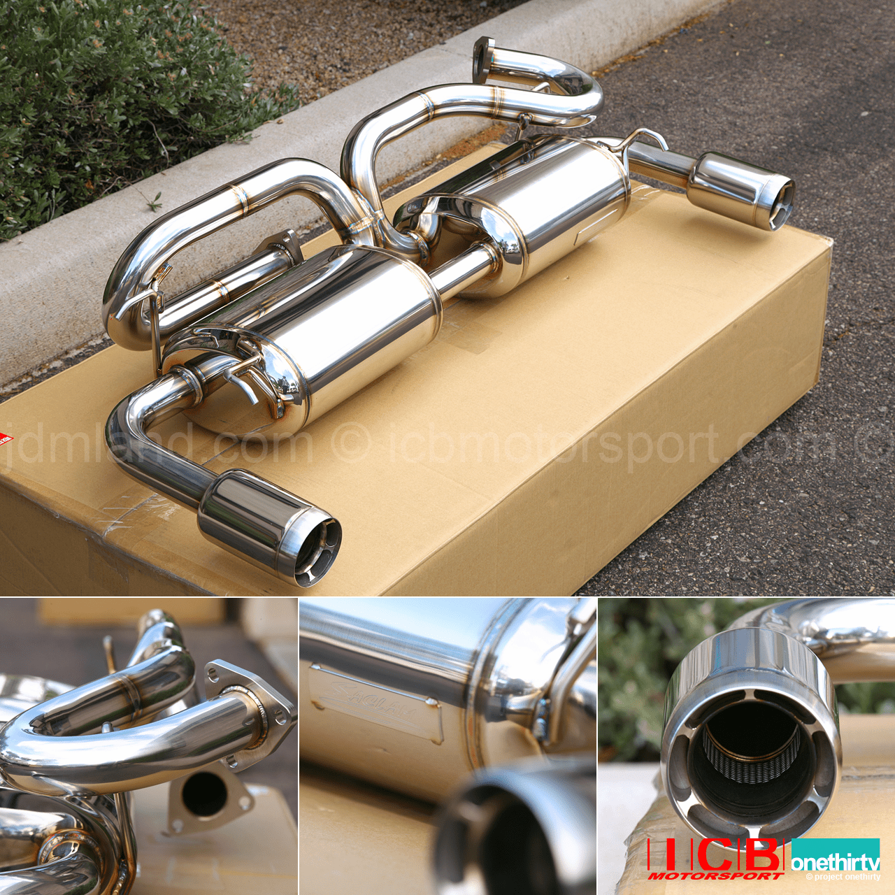 SACLAM HONDA/ACURA NA1 NSX SILENCER KIT Spec.B - Discontinued