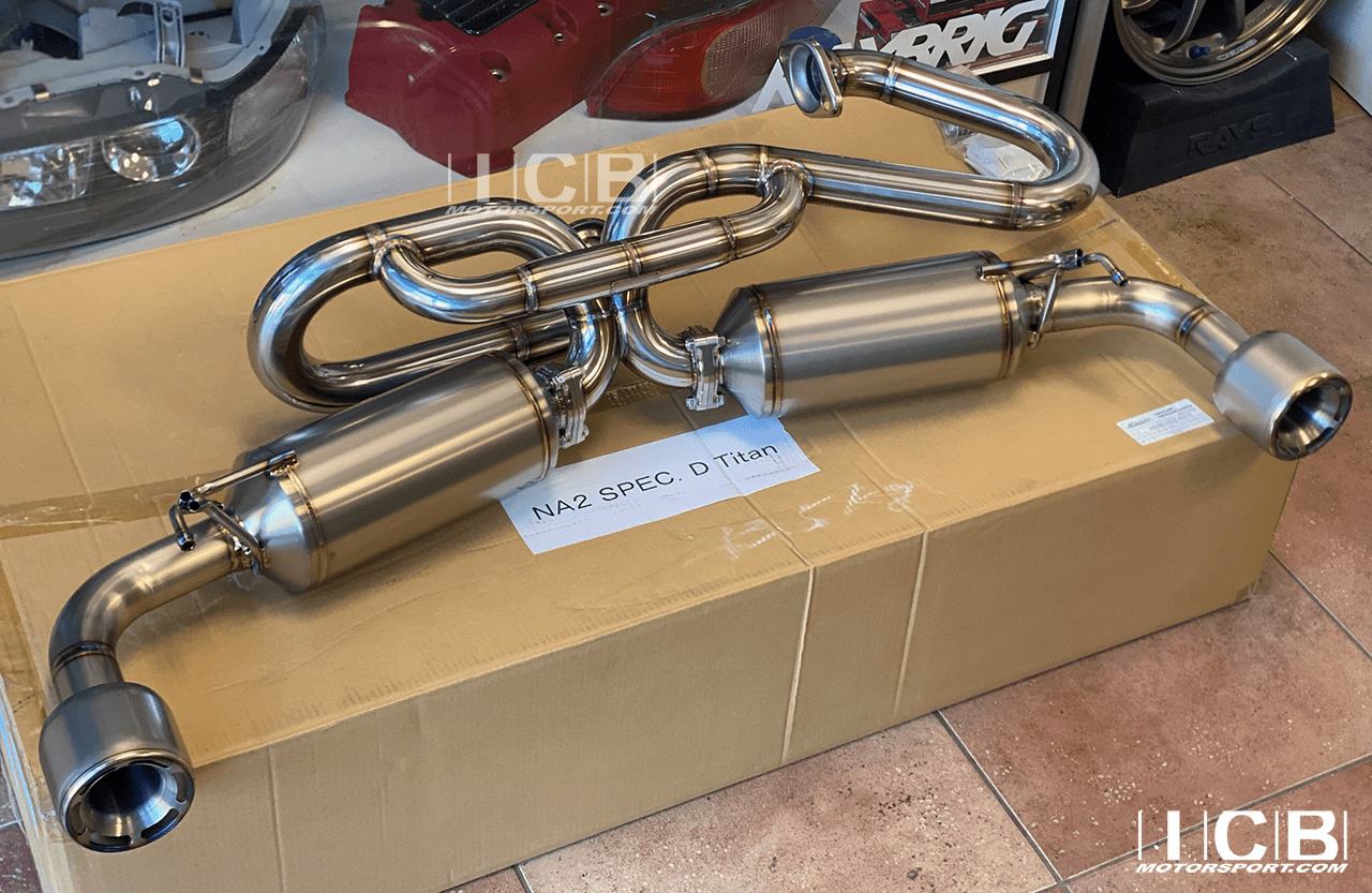 SACLAM HONDA/ACURA NSX NA1 1990-1994 / NA1/NA2 1995-1999 SILENCER KIT Spec.D Titanium & SUS304