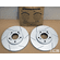 SEEKER High Carbon Front Brake Rotors Set for DC2 98 Spec. Type R EK9 Type R