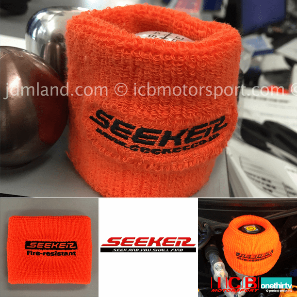 SEEKER Reservoir Reserve Tank Cover Orange