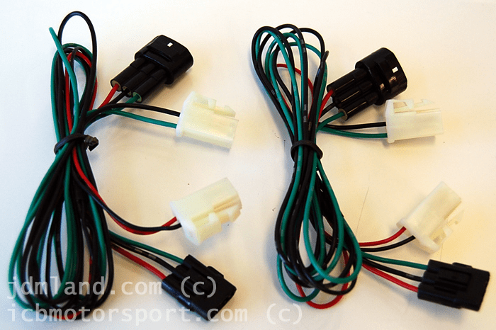 Side Marker and City Light  Harness PnP Fits JDM EG6 EK9 DC2 Side Markers and Headlights
