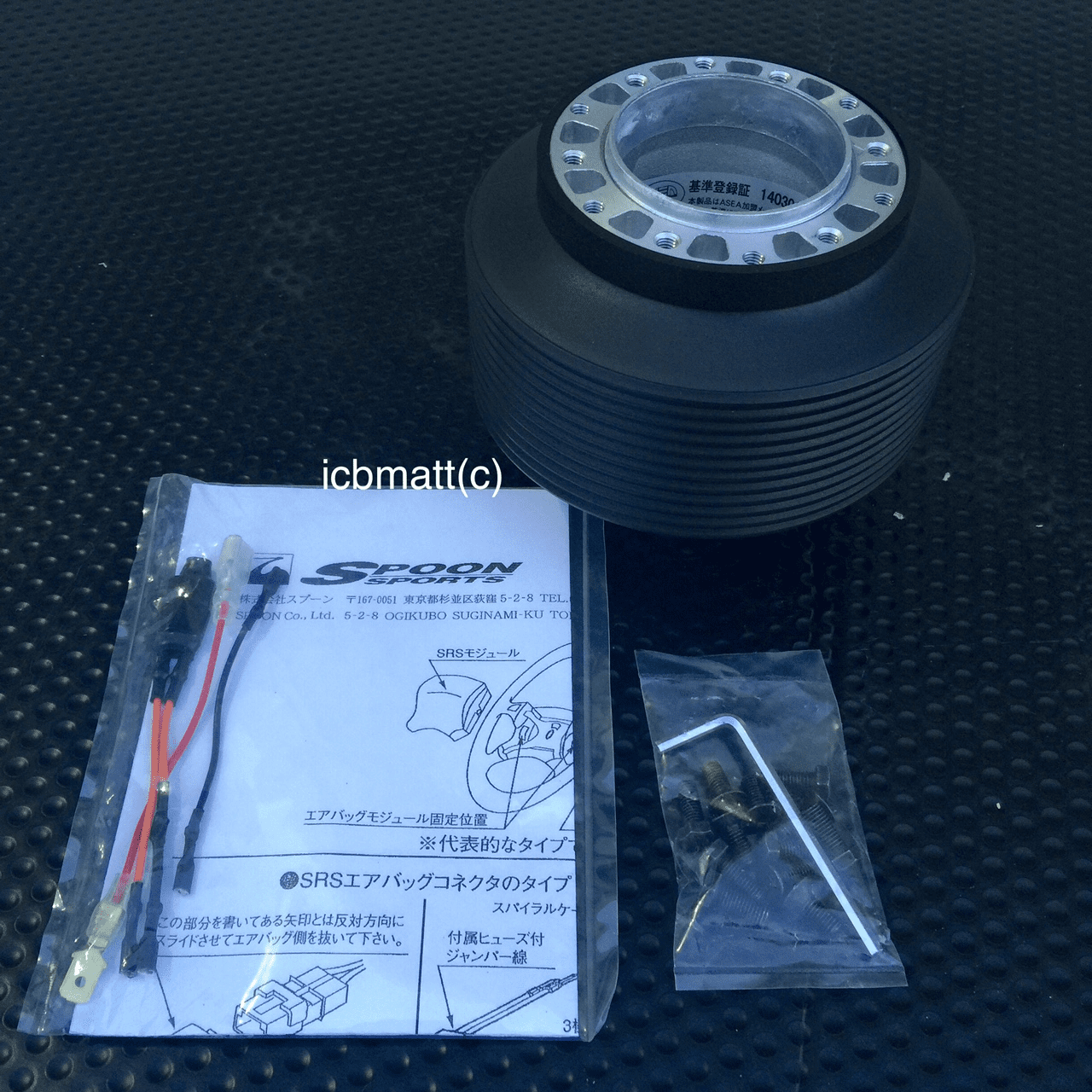 Spoon Sports Boss Steering Hub DC2R/DB8R 78512-DCA-001, EG6/9 SRS 