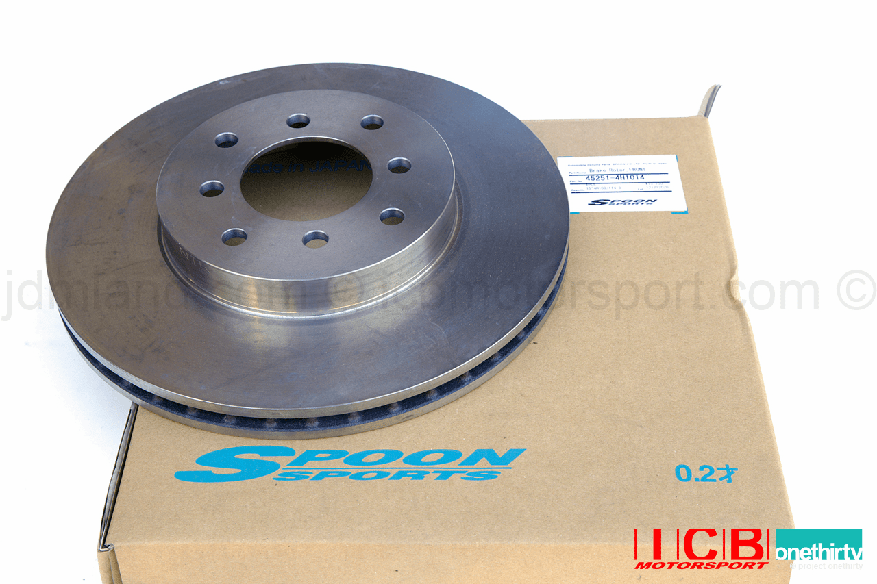 Spoon Sports Brake Rotor Front for Twin Block Calipers 280mm - Civic/Integra 4X100 or 4X114.3 45251-4H1014