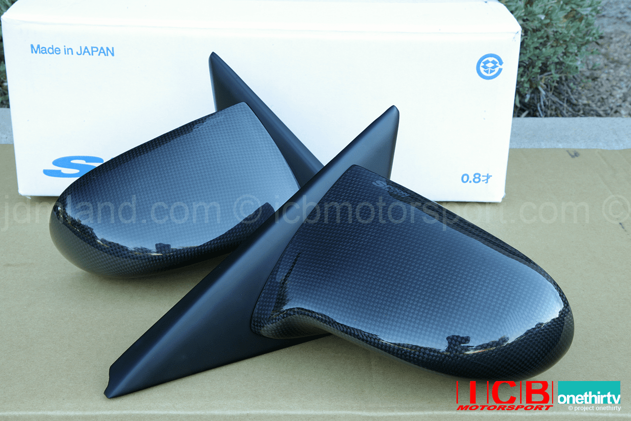 Spoon Sports Gen III Carbon Fiber Mirrors with Power Adjust Civic EG6/EK9 Integra DC2/DC5