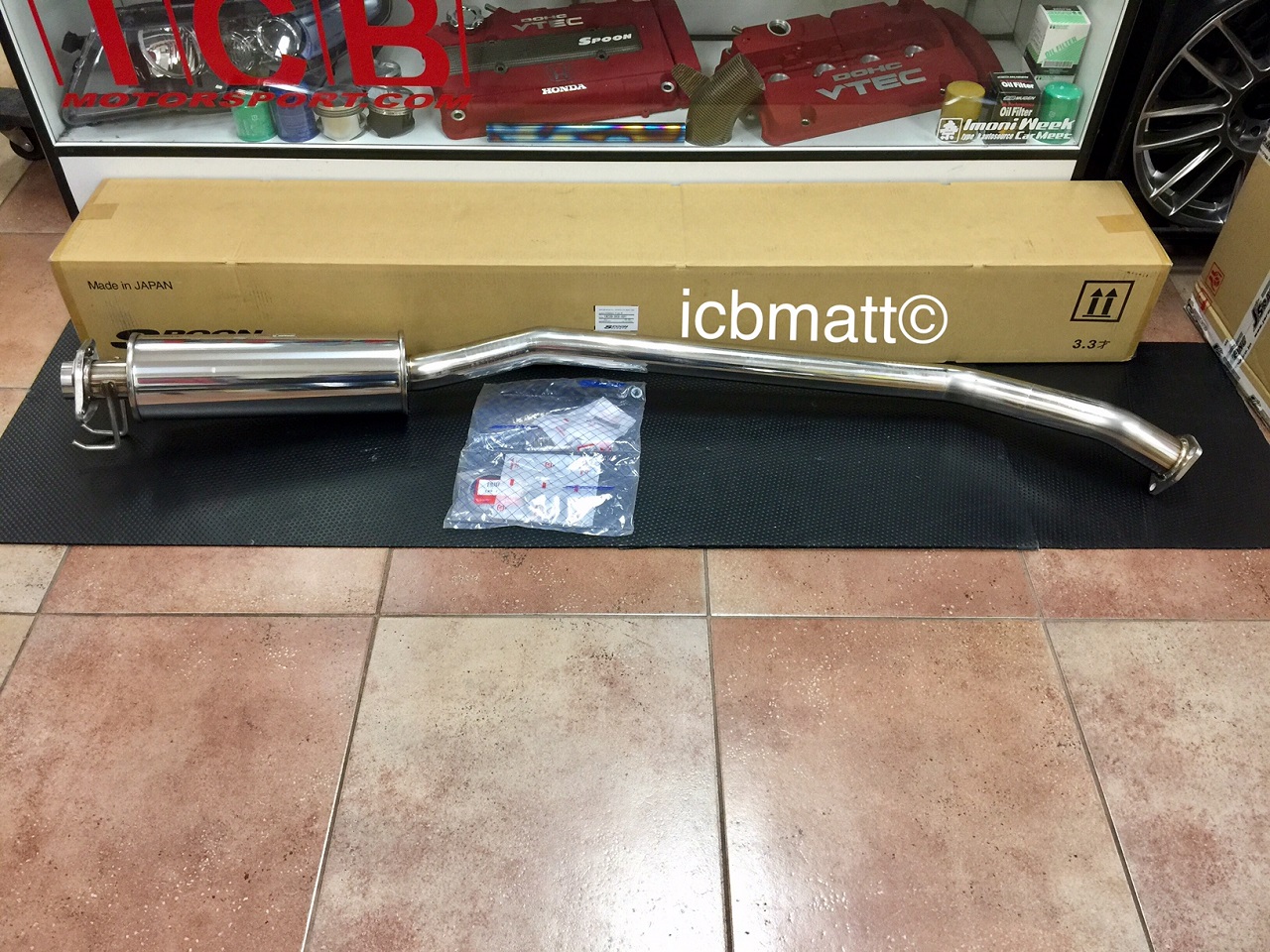 Spoon Sports JDM Civic EP3 Integra DC5 Exhaust BPipe 18220DC5001 Pre