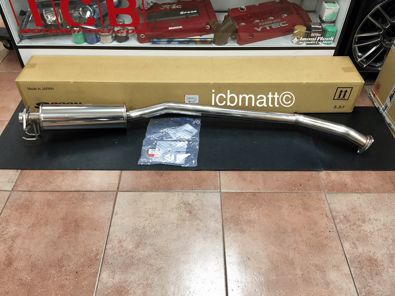 Spoon Sports JDM Civic EP3 Integra DC5 Exhaust B-Pipe 18220-DC5-001 Pre-Order