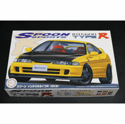 Spoon Sports Unassembled Model Kit 1/24 by Fujimi, Civic EK9