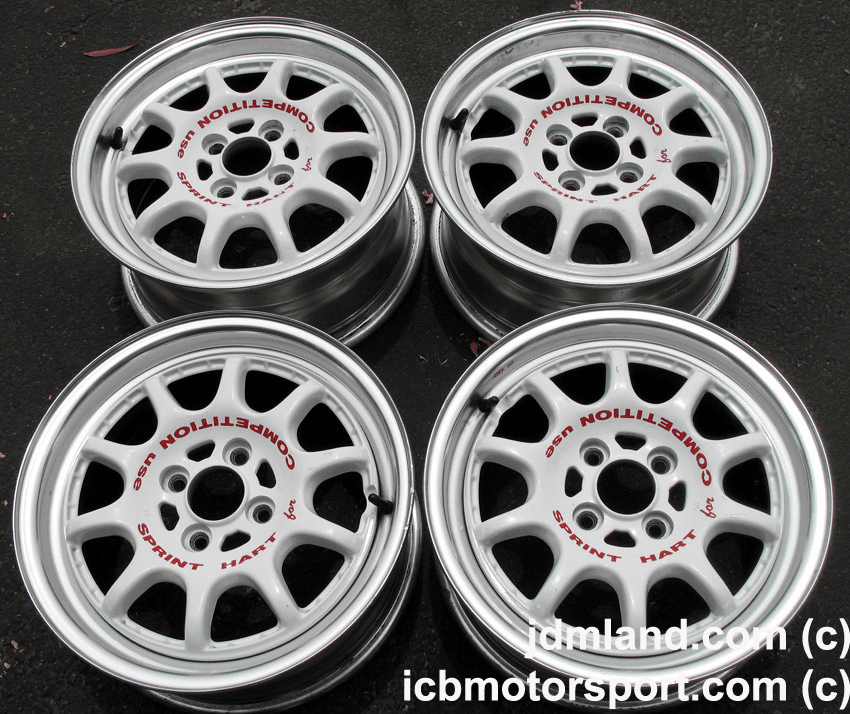 Sprint Hart CP CPs 15" 4X100 RARE - SOLD!