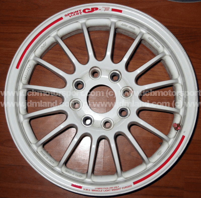 Sprint Hart CP-F CPF White 15X6.5 4X114.3 - SOLD!