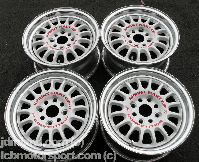Sprint Hart CP-R CPR 15" White (4X114.3) - SOLD!