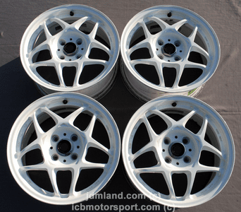 SSR FIRRENZE White 15x6.5 +33 4X100 - SOLD!