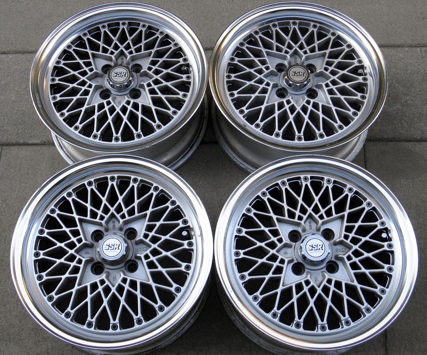 SSR FULL REVERSE MESH 15x6.5 +33 4X100 Rare - SOLD