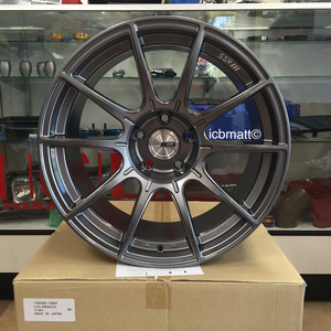 SSR GTX01 18X9.5 5X114.3 +15 Offset Dark Silver Pre-Order