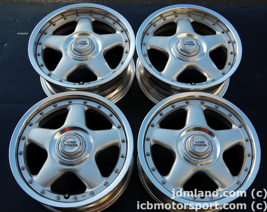 SSR MAGNA 15x7 +27 15X6.5 +34 4X100 RARE - SOLD