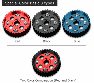 Toda Racing Adjustable Campulleys Cam Gears B16A B18C 14211-B16-001 Custom Color Pre-Order