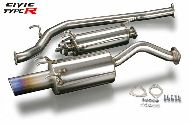 Toda Racing Honda K20A JDM FD2 Civic Type R Stainless Exhaust System with Straight Titanium Tip 18000-FD2-00L IN STOCK!