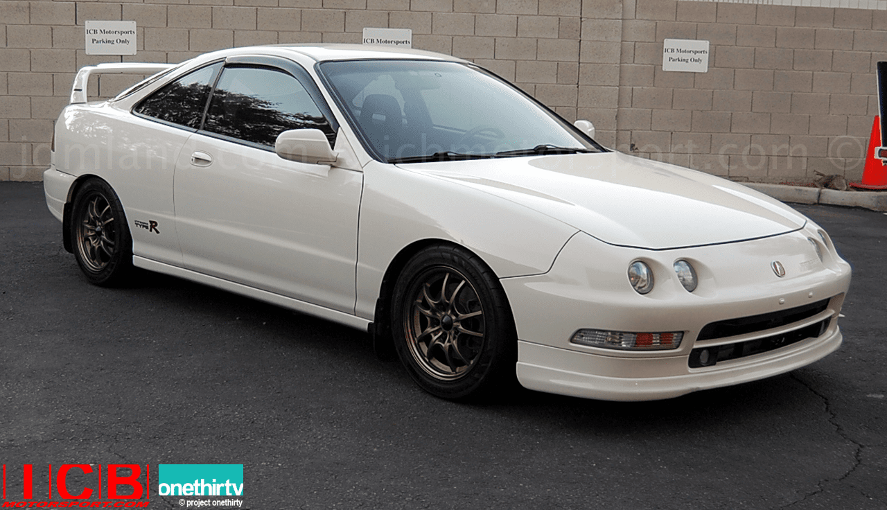 USDM 97 Integra Type R DC2 Front Lip - NHO Champ White