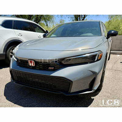 USDM Civic 2022-2026 4 Door Si Sport EX LX Sedan Front and Rear Combo Emblems Red "H" Emblem