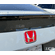 USDM Civic 2022-2026 4 Door Si / Sport / EX / LX Sedan Rear Red "H" Emblem