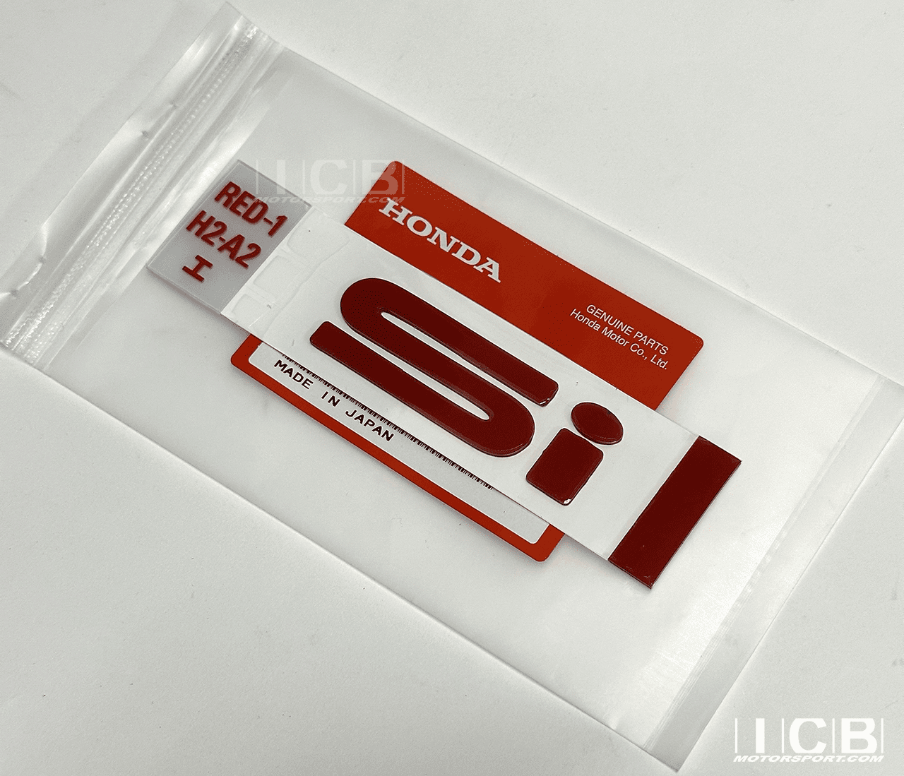 USDM CRX EF8 CR-X Si Rear Decal/Plaque