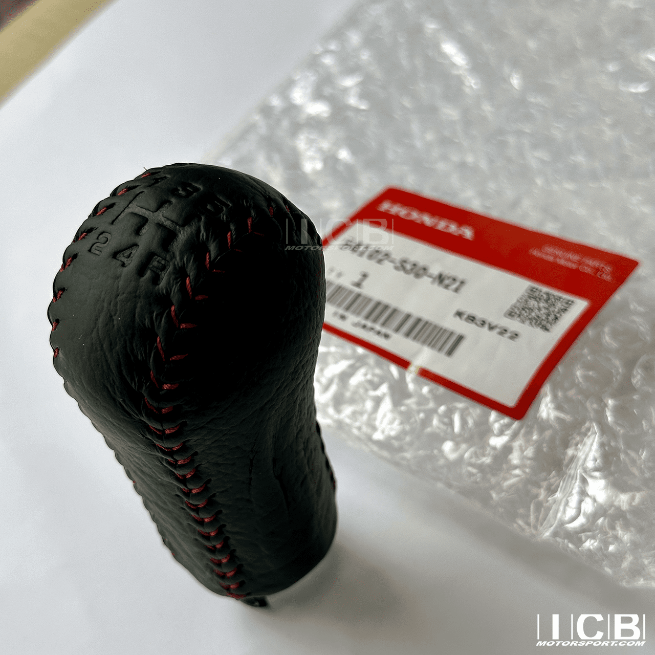 USDM DC2 ITR Red Stitched Leather Shift Knob 54102-S30-N21 Fits NSX 91-05