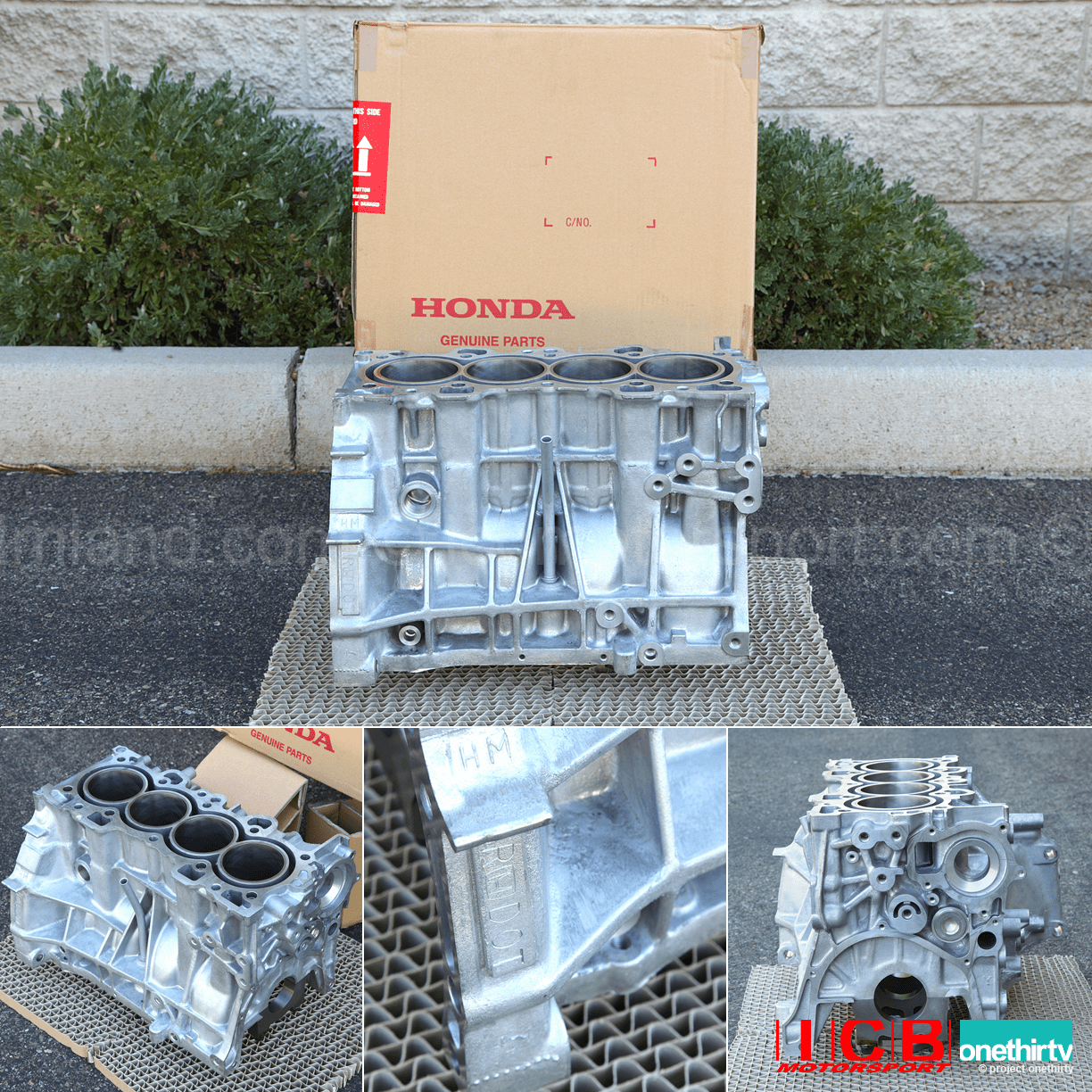 USDM DC2 Type R Bare Short Block RDOT Acura Part Number: 11000-P72-811 Brand New 