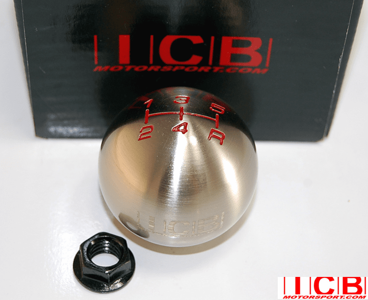 USDM ICB Motorsport 5 Speed Round Marble Weighted Shift Knob