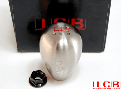 USDM ICB Motorsport 5 Speed Tear-Drop Marble Weighted Shift Knob