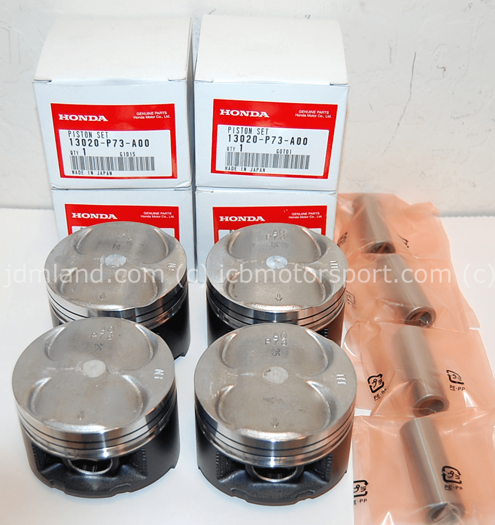 USDM Integra DC2 Type R Piston Kit B18C5 10.6 CR (Standard Size)